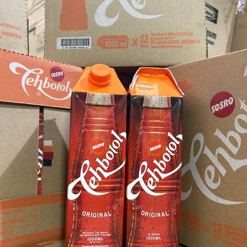 PROMO!! Teh botol sosro 1 Dus 1Liter Tea 2