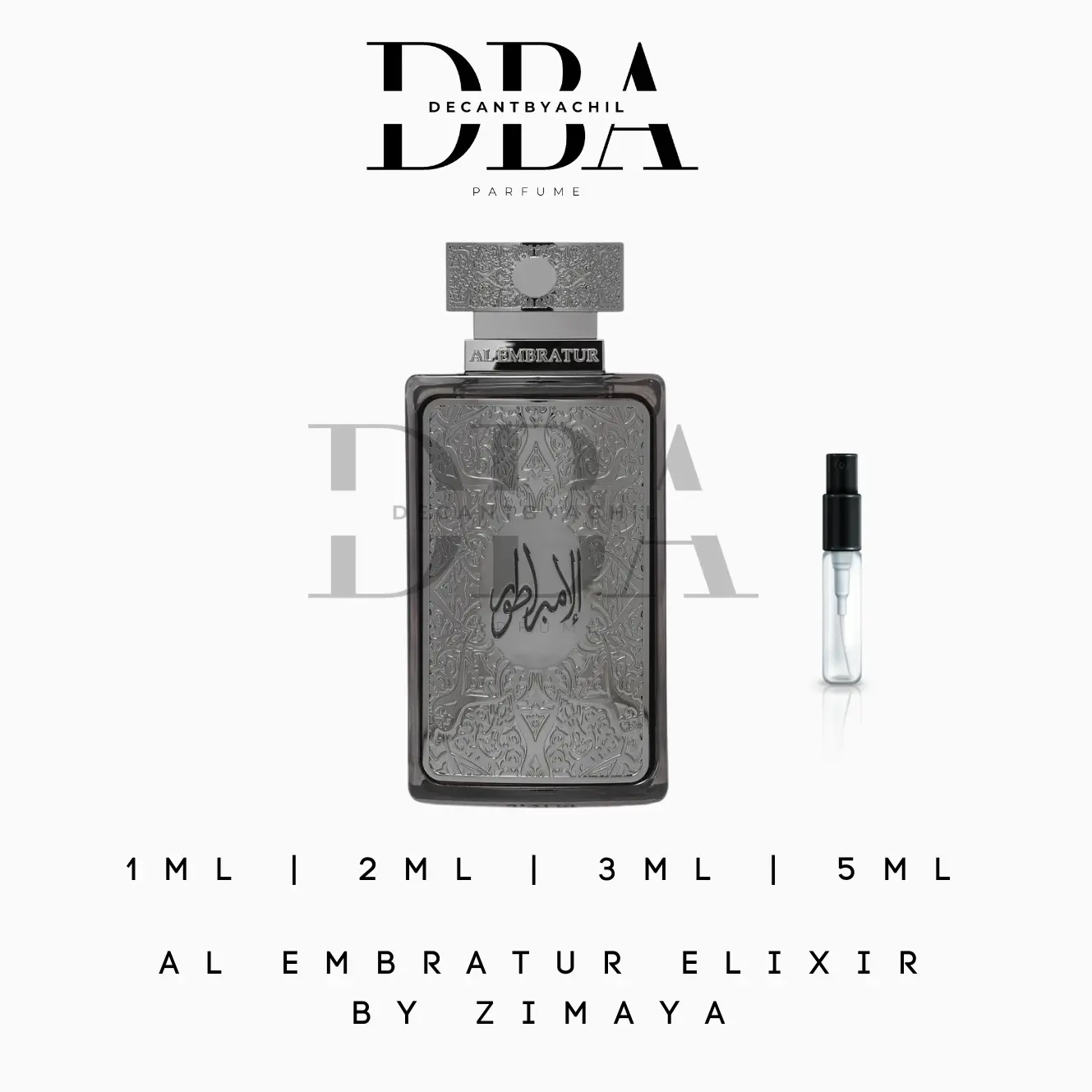 Zimaya Al Embratur Elixir - Decant - Travel Size - 1Ml - 3Ml - 5Ml Parfum Pria