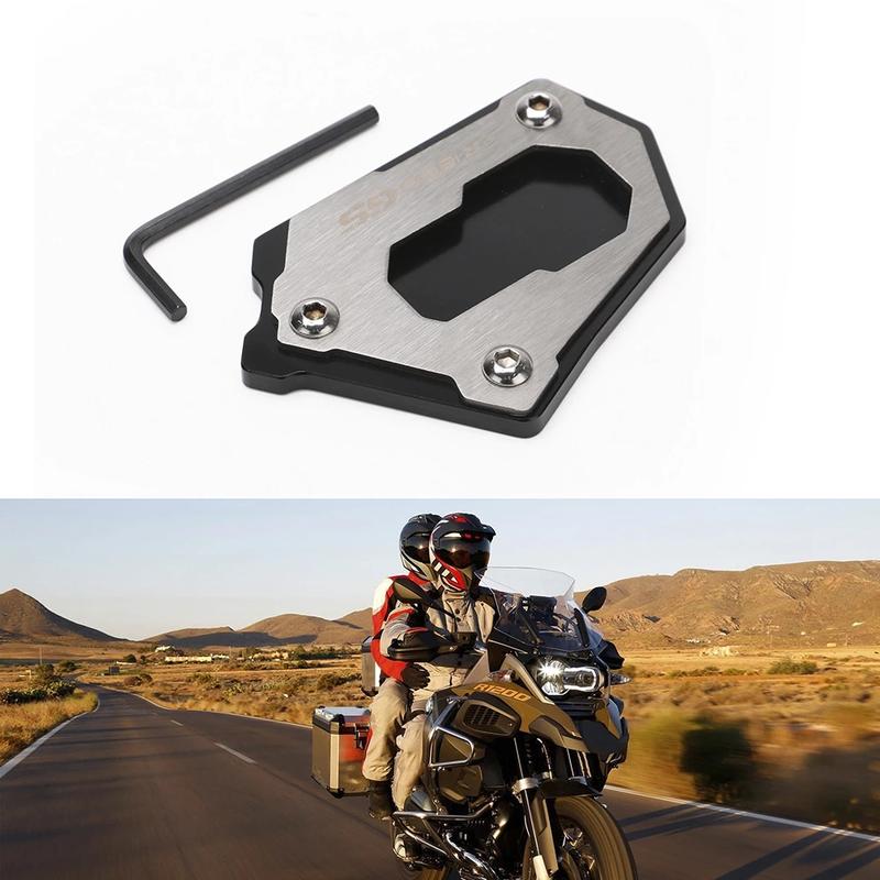 CNC Motorcycle Kickstand Side Stand Enlarge Extension For R1200 GS R1200GS R1250GS ADV LC K51 Spare parts motorcycle parts 1