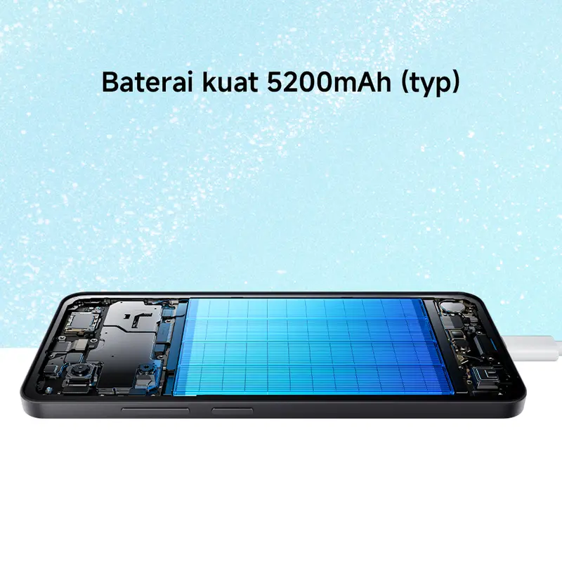 [GGG x Xiaomi] Xiaomi Redmi A5 (4+4GB*/128GB) Kamera hebat 32MP | Desain memikat 6.88"display | Baterai kuat 5200mAh | Octa-Core prosesor anti lemot [Official Store] 3