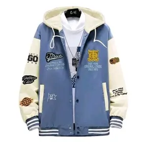 baseball jacket Korean styl oversized