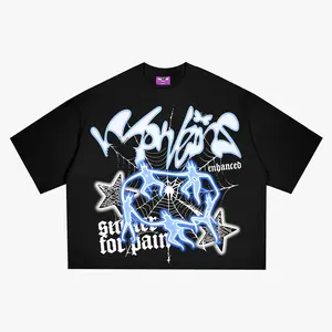 T-Shirt | Boxy Fit | Circle Dance | Black | Morveins | Cotton Combed 24s I Kaos Distro Pria Wanita I Kaos Skena Pria Wanita I Cotton Combed I Boxy Tee I Baju Starboy I Baju Aesthetic