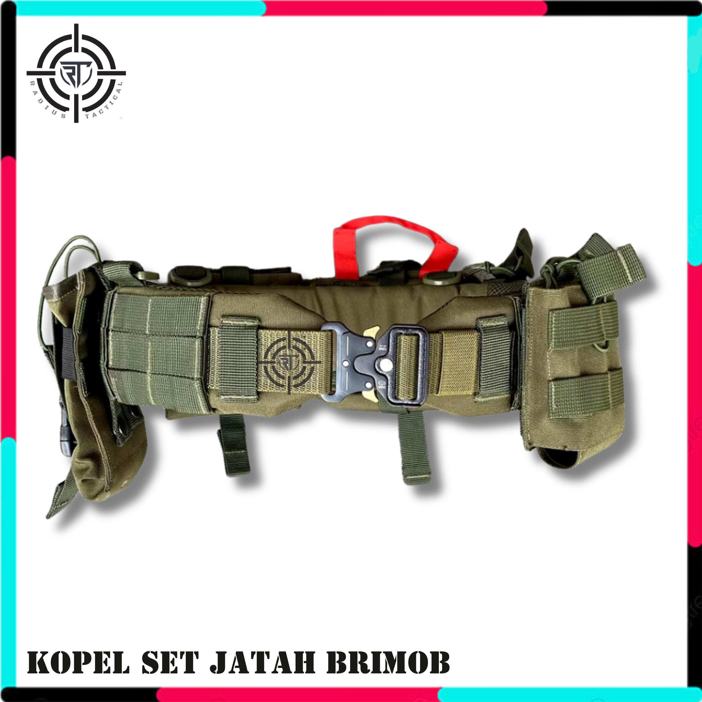 Terbaru!! Kopel model jatah tactical full set berkualitas bahan cordura waterproof