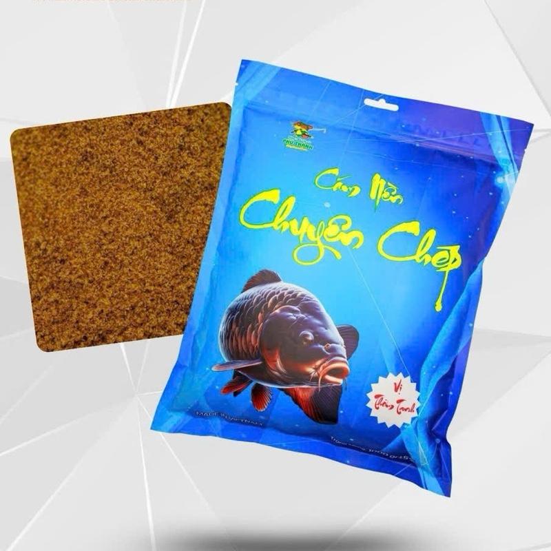 Cám Nền Câu Cá Phú Thành Gói 1kg vị tanh thơm, Chuyên Chép, Rô Phi, Trôi, Trắm 1