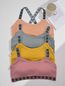 BR6046UNI Sujetador Deportivo Unitalla 4 Piezas Diferentes Colores Ideal para Regalar o Consentirte a Ti Mismo Comodidad y Estilo Versatilidad en tu Armario