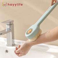 Gambar HAYYLIFE Sikat Punggung Badan Mandi Bisa Di isi Cairan Sabun Dengan Bulu Sikat Lembut Untuk Menggosok Dan Pegangan Panjang Memudahkan Pembersihan Punggung Dengan Pengait Bisa Digantung Shower HL-BDA974 - Putih dari hayylife Kab. Tangerang 3 Tokopedia