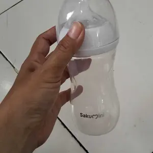 Sakumini Baby Natural Milk Feeding Bottle Botol Susu Bayi Newborn Dot Wideneck Anti Tersedak Untuk Bayi Baru Lahir