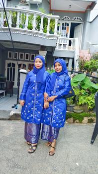 Product Review of Setelan Taffeta Songket Modern Dan Elegan- Baju Kurung Kondangan Mewah Bridal Payet Modern Terbaru 2025 Dress Wanita Atasan Panjang Pesta Dewasa from Y**t 1
