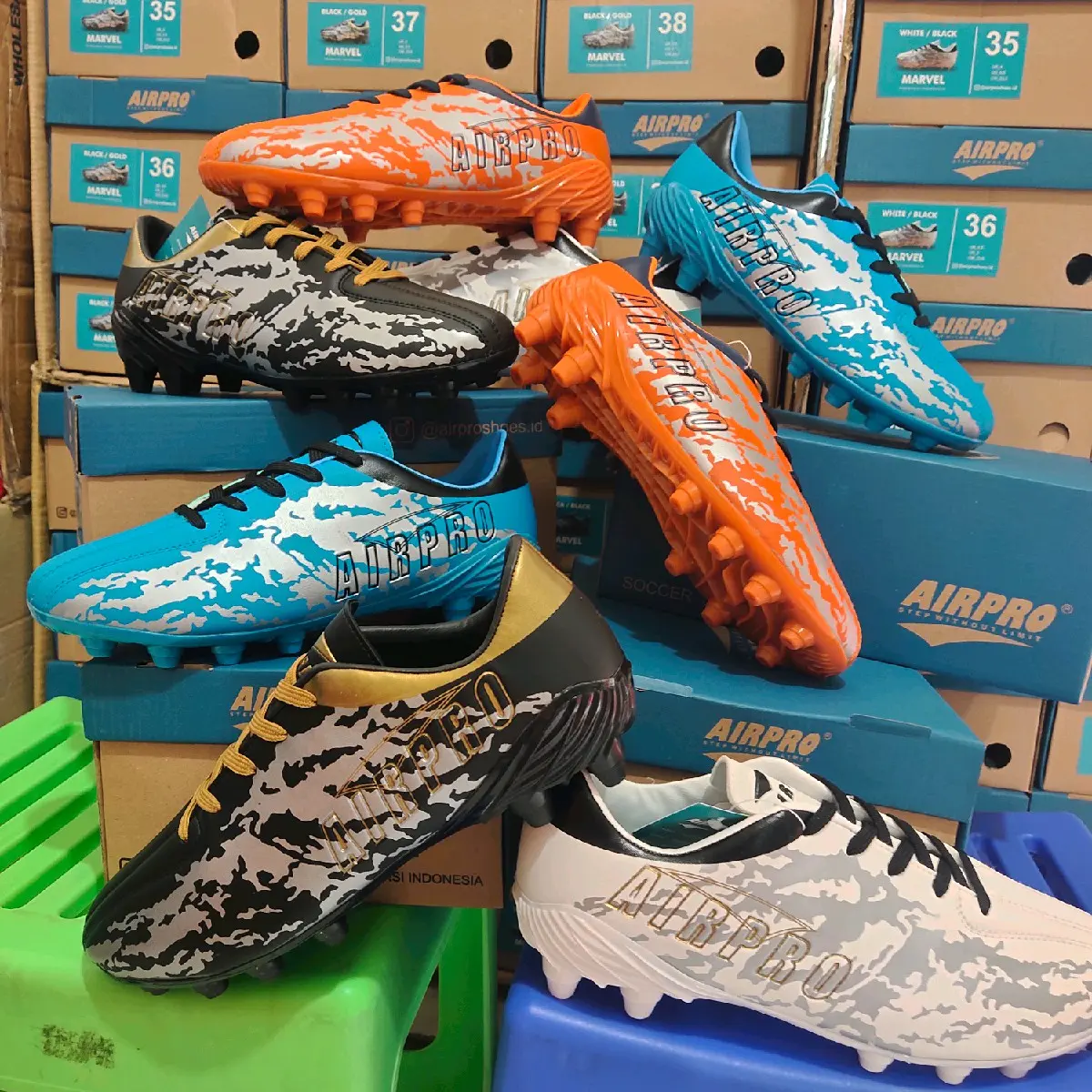 sepatu bola anak airpro original Olahraga Outdoor