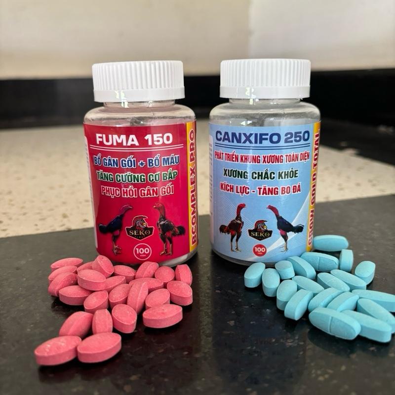 Bổ gân gối,cứng xương,kích lực tăng bo đá cho gà của SeKo bộ 2 lọ