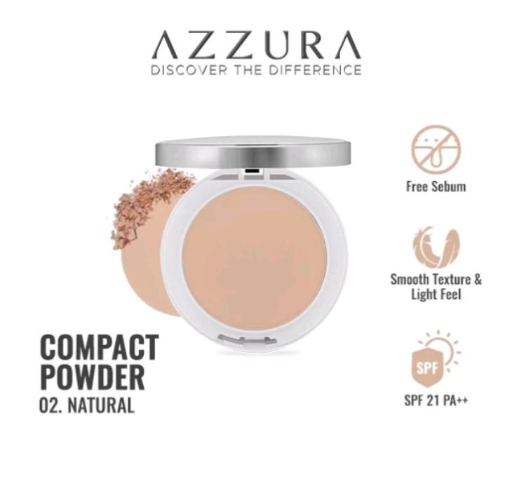 AZZURA Compact Powder Bedak Padat Spf 21 PA++