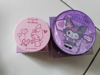 Product Review of [Official] FOCALLURE X Sanrio #CallMeBeauty Bare-skin UV Cushion & Matte Setting Loose Powder 2PCS from W**n 0