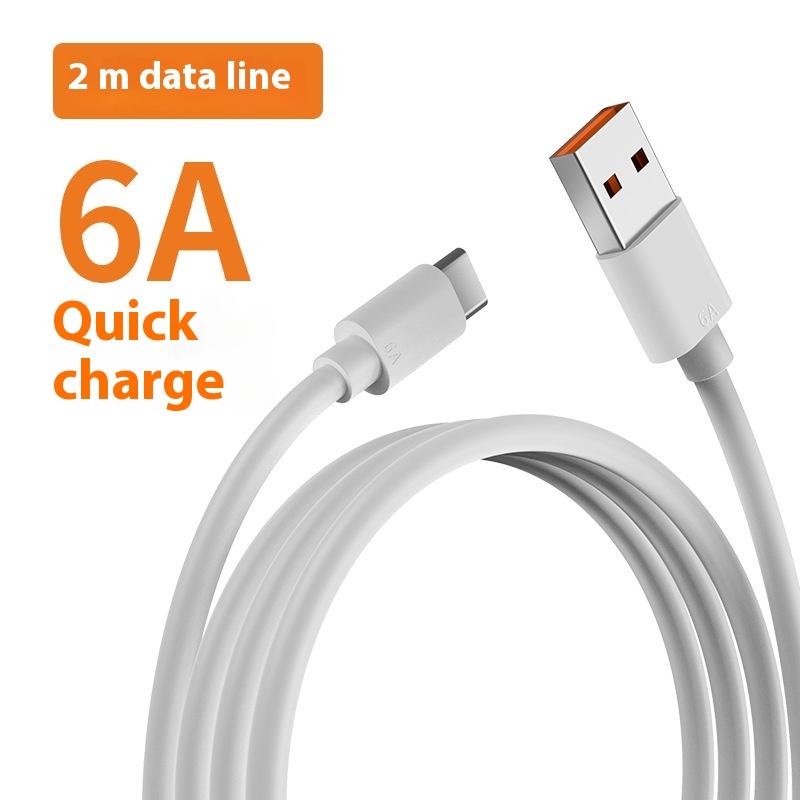 Cáp sạc nhanh USB-C 6A cho thiết bị