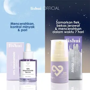 LISHUI 10% NIACINAMIDE SERUM | Serum Pencerah Penghilang Flek Hitam Mencerahkan