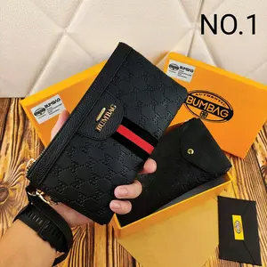 BAMBEG - Dompet hp Wanita saphire kulit EMBOS  2 ruang - FREEBOX bahan SUPER PREMIUM -DOMPET HP/ POUCH KEREN/ POUCH HP /POUCH Kartu - 191520