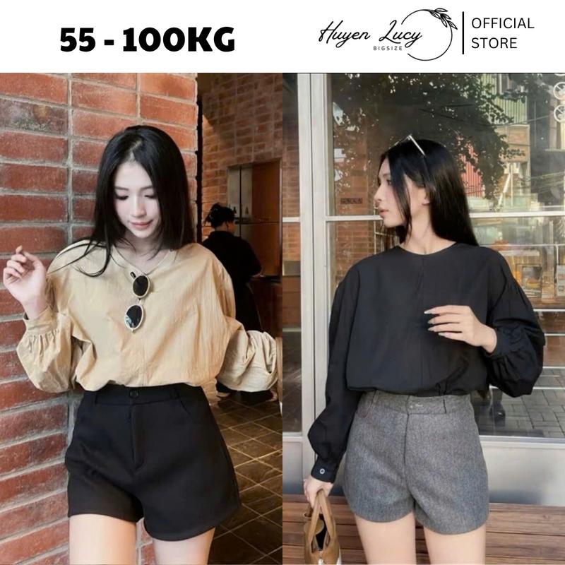 QUẦN SHORT DẠ ÉP bigsize cho nữ và bạn gái đi chơi đi học đi làm mùa xuân mùa thu mùa đông hiện đại nữ tính