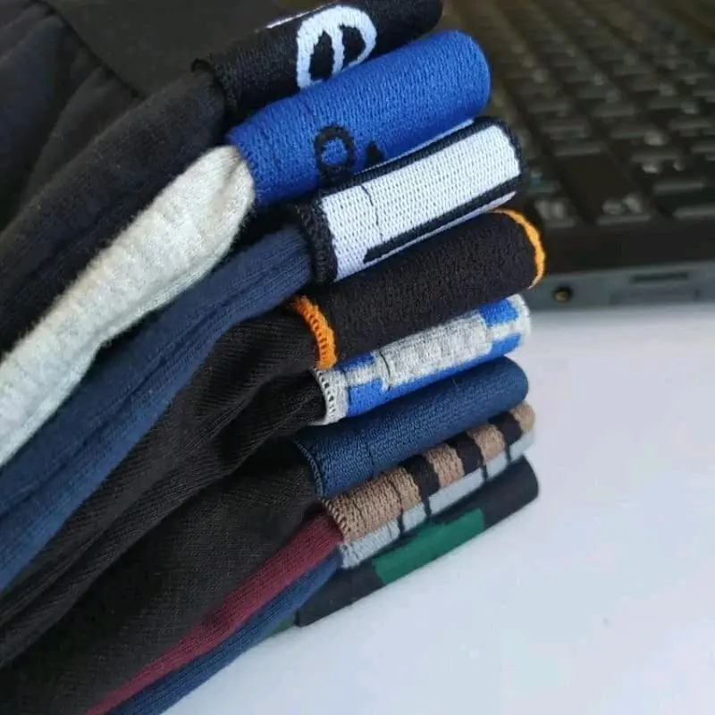 celana dalam pria boxer isi 3pcs karet elastis bahan Katun spndex nyaman dipakai 1