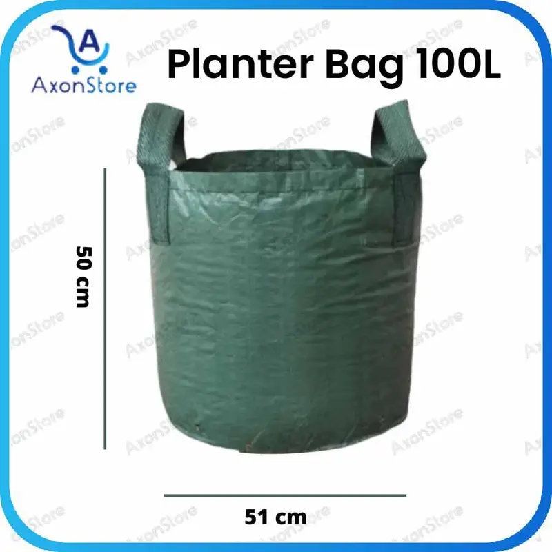 Easy Grow Planter Bag 100L 51 x 50 cm Tebal Pot Tanaman Polibag 100 Liter Kantong Karung 0