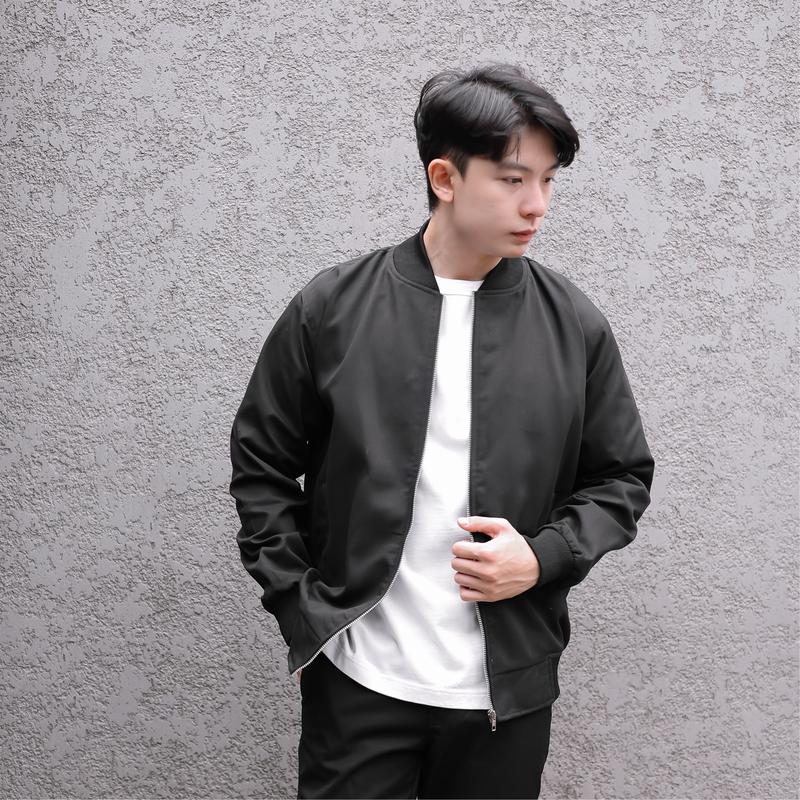 Jaket Bomber Casual Pria | Bomber Jacket Pria | | Jacket Bomber Canvas Pria Original Premium 1