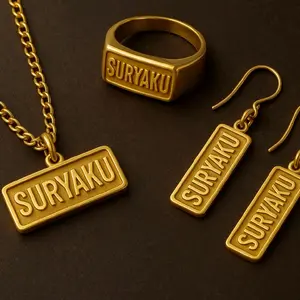 set custom aksesoris cantik Surya