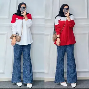 ￼ATASAN KAOS COMBED//MERAH PUTIH//EDISI KEMERDEKAAN Wanita