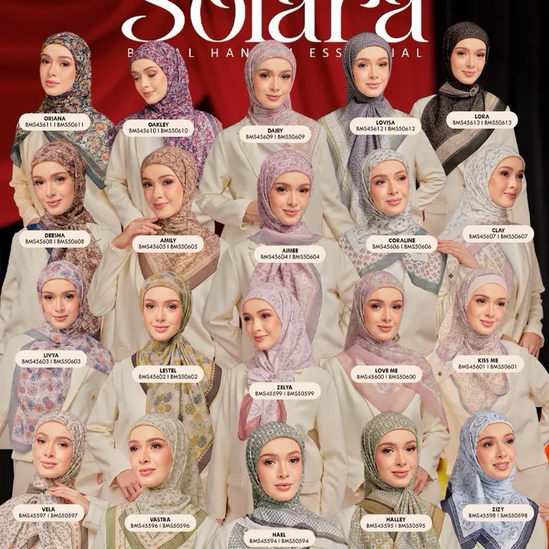 [SR] HANAMI BAWAL SOLARA PREMIUM COTTON VOILE