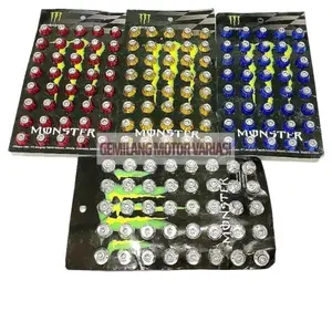 Baud Variasi Monel Baut 10 L Plat Nomor CNC Impor