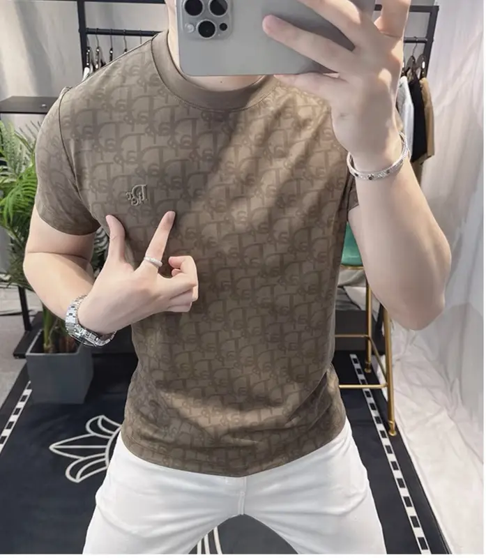 Áo Thun Nam Ngắn Tay Dor Cao Cấp , Chất liệu Cotton Lạnh , Co Giãn , Thời Trang , Phong Cách Lịch Lãm Mới Nhất 2025 (7860) 2