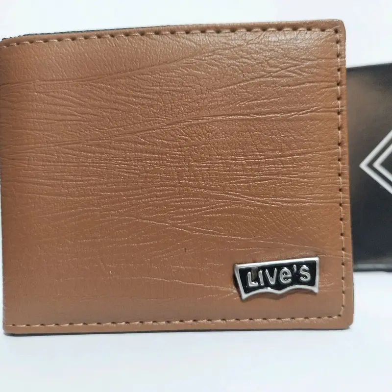 Dompet murah Dompet pria Dompet Promo dompet Kulit Kartu Bisa cod Hitam 1