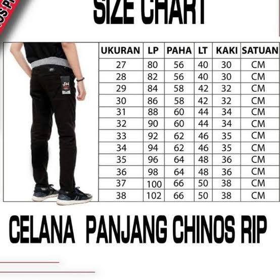 Product Introduction of PROMO 50 RIBU DAPAT 2 PCS CELANA PANJANG CHINO CASUAL STREET PINGGANG KARET Stretch Pria 0