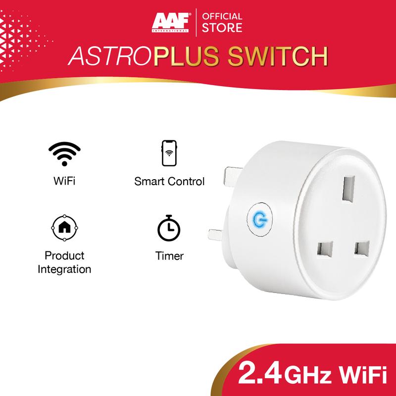 AAF AstroPlus Switch Smart Wi-Fi Plug - TikTok Shop Malaysia