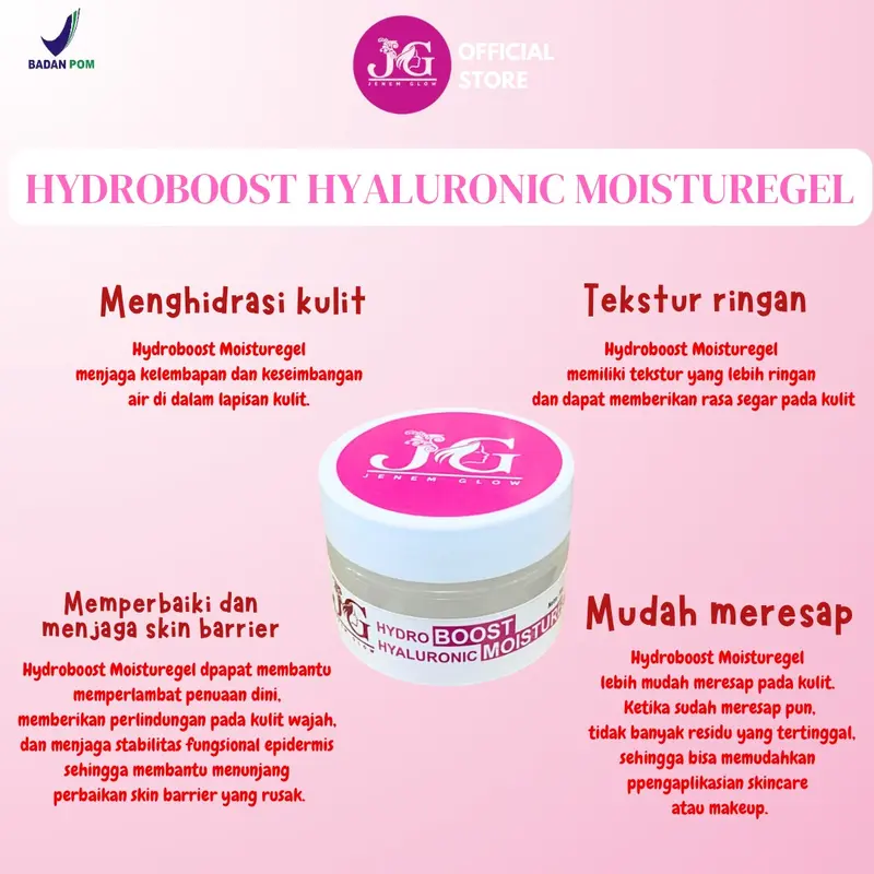 Moist Hydro boost Gel 30gram by Jenemglow 2