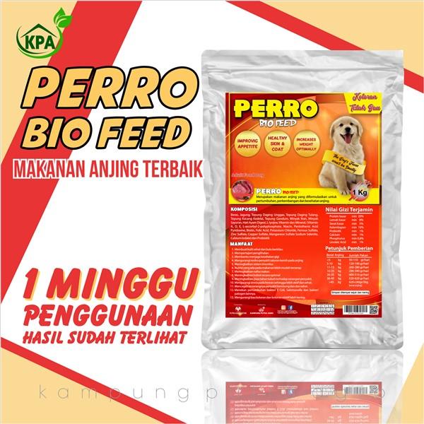 Gambar PERRO BIO FEED - Makanan anjing mencegah kerontokan bulu - menambah berat badan dari kampungputraagro Kota Salatiga Tokopedia