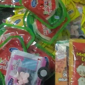 PAKET MARSHMALLOW KARAKTER BONEKA 30 PCS JAJANAN Marshmallow Karakter Lucu Bentuk SEMANGKA BEBEK LOVE HALAL BPOM JAJANAN SD GROSIRAN ISI 12GRAM