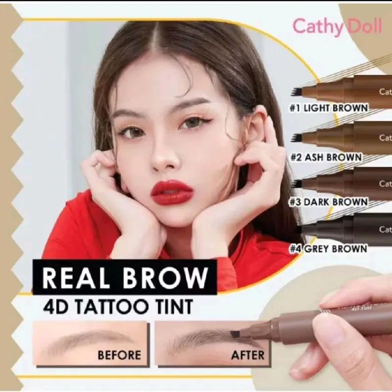 Cathy Doll Realbrow 4D Tint 24Hrs | Eyebrow | Pensil Alis 6