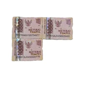 30 Pics Meterai 10000 Koleksi Perlengkapan Kantor Pos - Dokumen