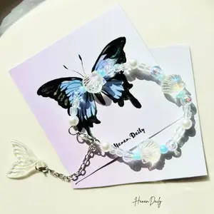 (Edisi Sea) Gelang Manik Mutiara edisi sea