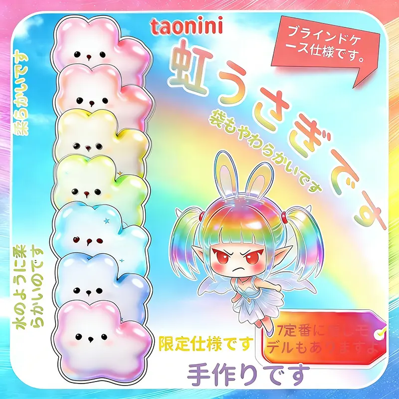 3点購入で1点プレゼント『千層うさぎ』」 taonini 『千層うさぎ』 水感