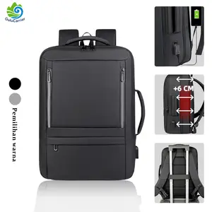 GuluCarrier Tas Ransel Laptop Pria Waterproof Multifungsi Backpack Traveling Kapasitas Besar Tas Sekolah