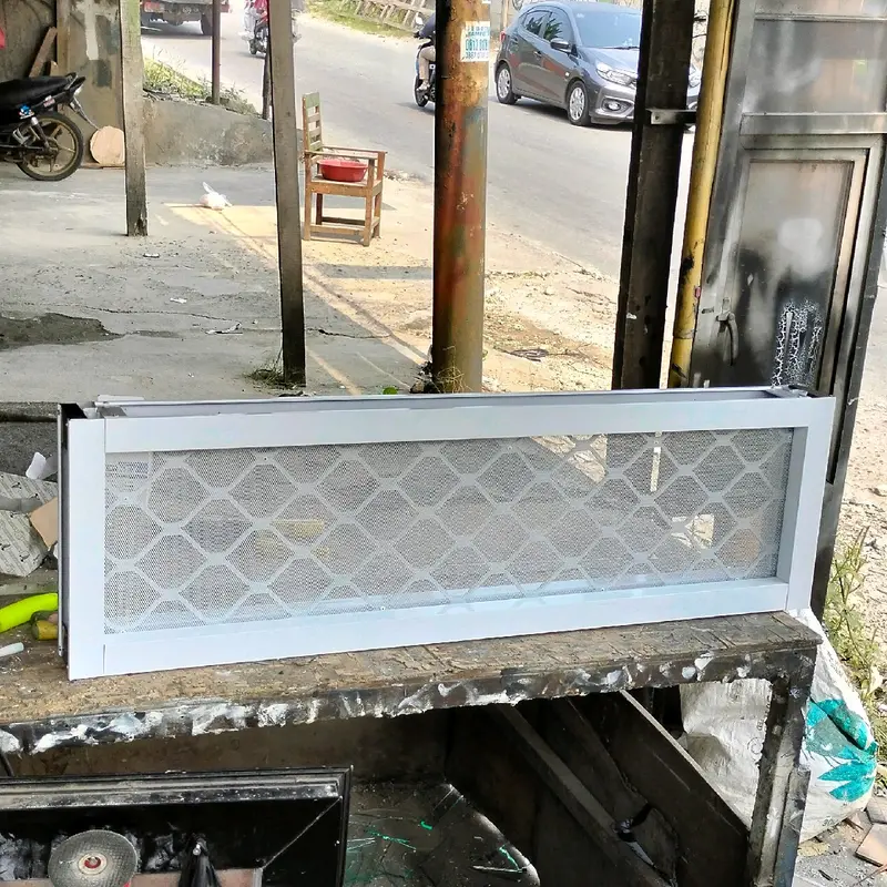 BOVEN TANPA KACA T40 X L80 VENTILASI ALUMINIUM KAWAT NYAMUK ANTI KARAT EXPANDA 2