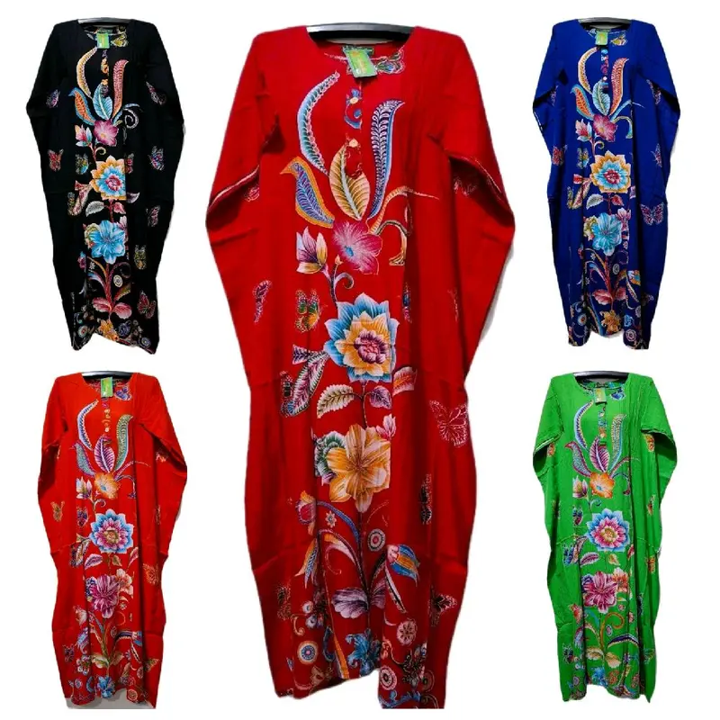 LONGDRES BATIK KALONG KANCING KENCANA UNGU LABEL BIRU DAN HIAJU 0