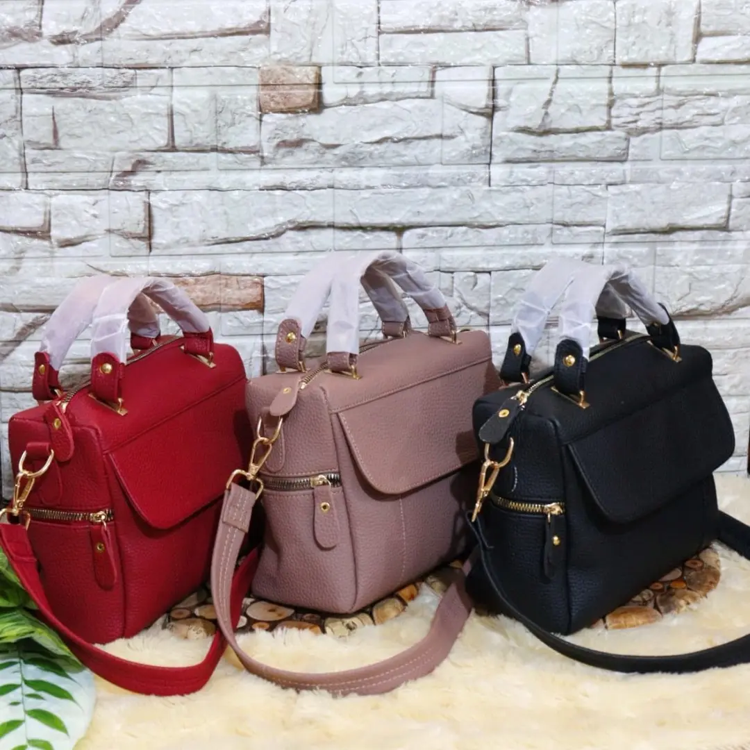 SLINGBAG TOPI Kulit jeruk premium