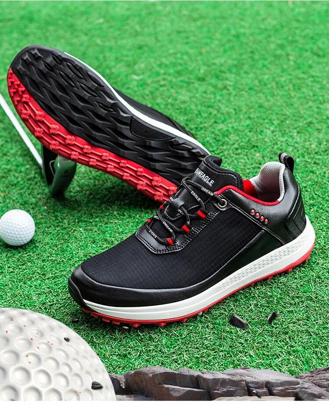 Product Introduction of 2024 Spring Autumn Golf Shoes Men Professional Golf Wears Breathable Spikeless Golfers Sneakers Anti Slip Walking Footwears 7