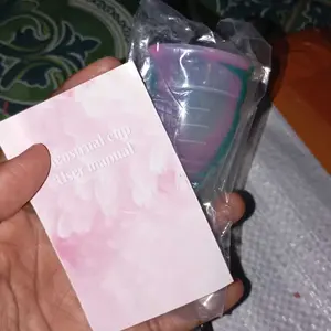 Menstruasi cup silikon reuseable Wanita Tampons / Menstrual silicone