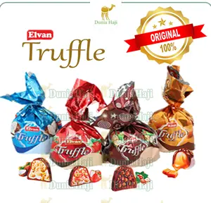 Cokelat Elvan TRUFFLE 1kg Arab Turki Turkey Rasa Mix untuk Cemilan Oleh Oleh Haji dan Umroh