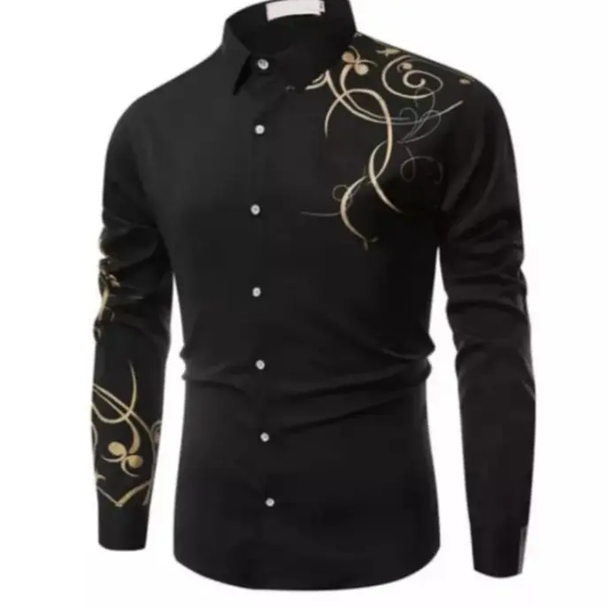 CAMPELA.ID KEMEJA VAMOUS KEMEJA PRIA BAJU PRIA Casual Fit SIMPLE ELEGAN Nyaman