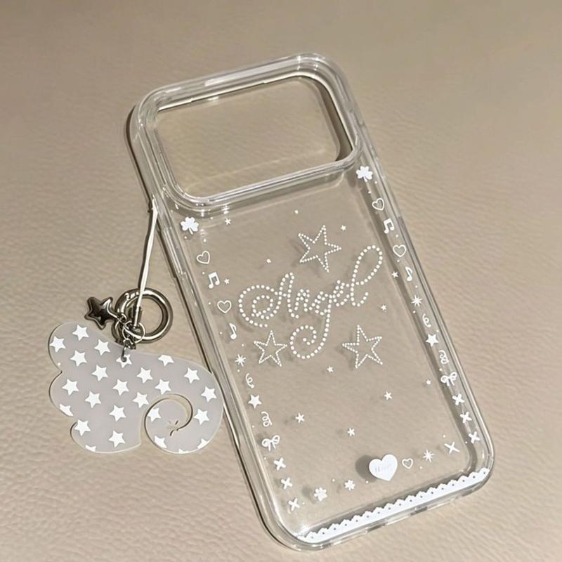 Ốp lưng phong cách thiên niên cũ sao nốt nhạc cánh chim, tương thích iPhone…