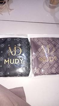 Product Review of Hijab Segiempat Motif Syari Mudymudy from r**a 0