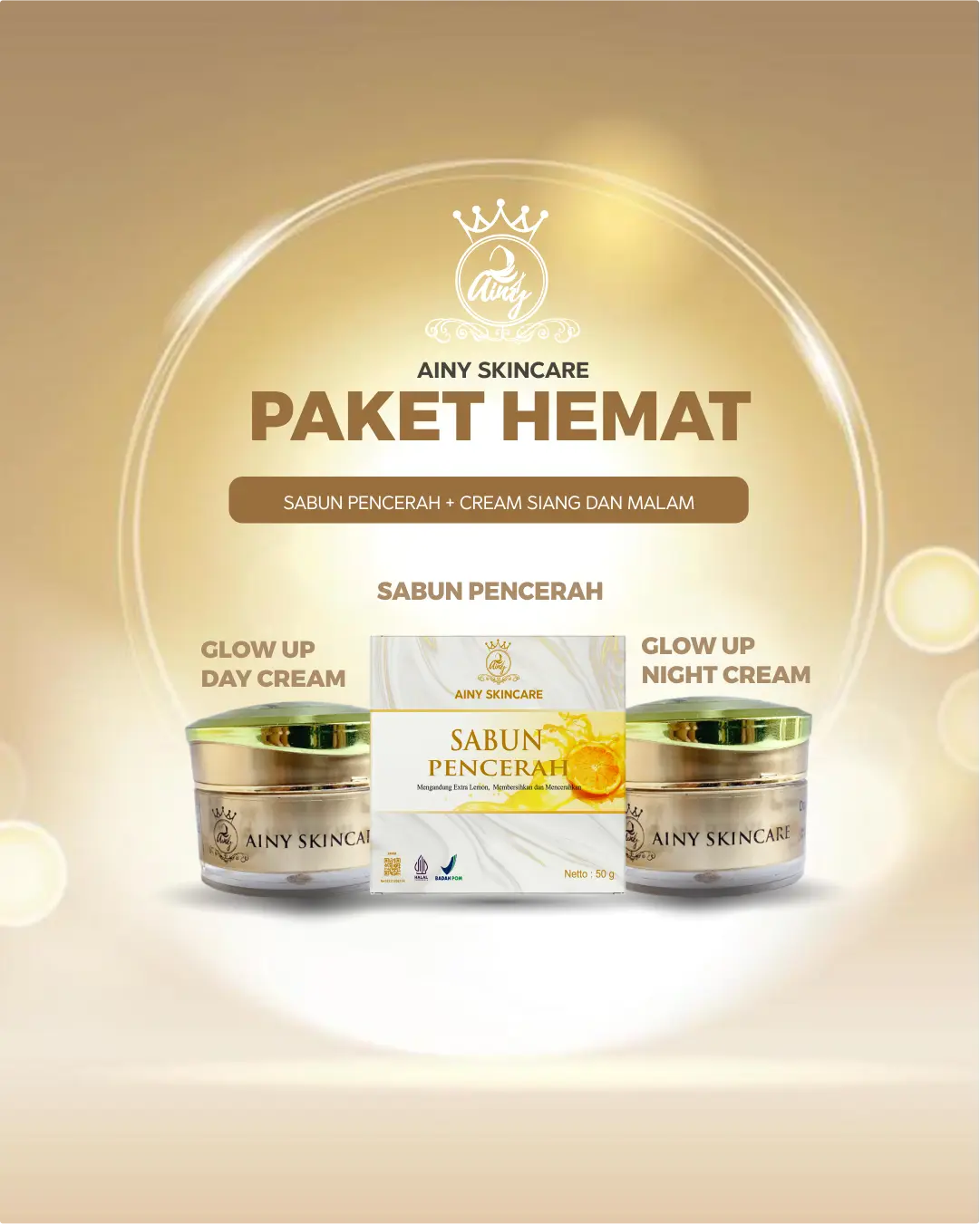 Paket Hemat 1 Ainyskincare BPOM