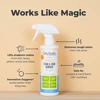 Gambar Oxyfresh Pet Stain & Odor Remover 473mL - Penghilang Noda dan Bau Hewan Peliharaan Aman untuk Semua Permukaan dari Oxyfresh Pet Kota Tangerang Selatan 4 Tokopedia
